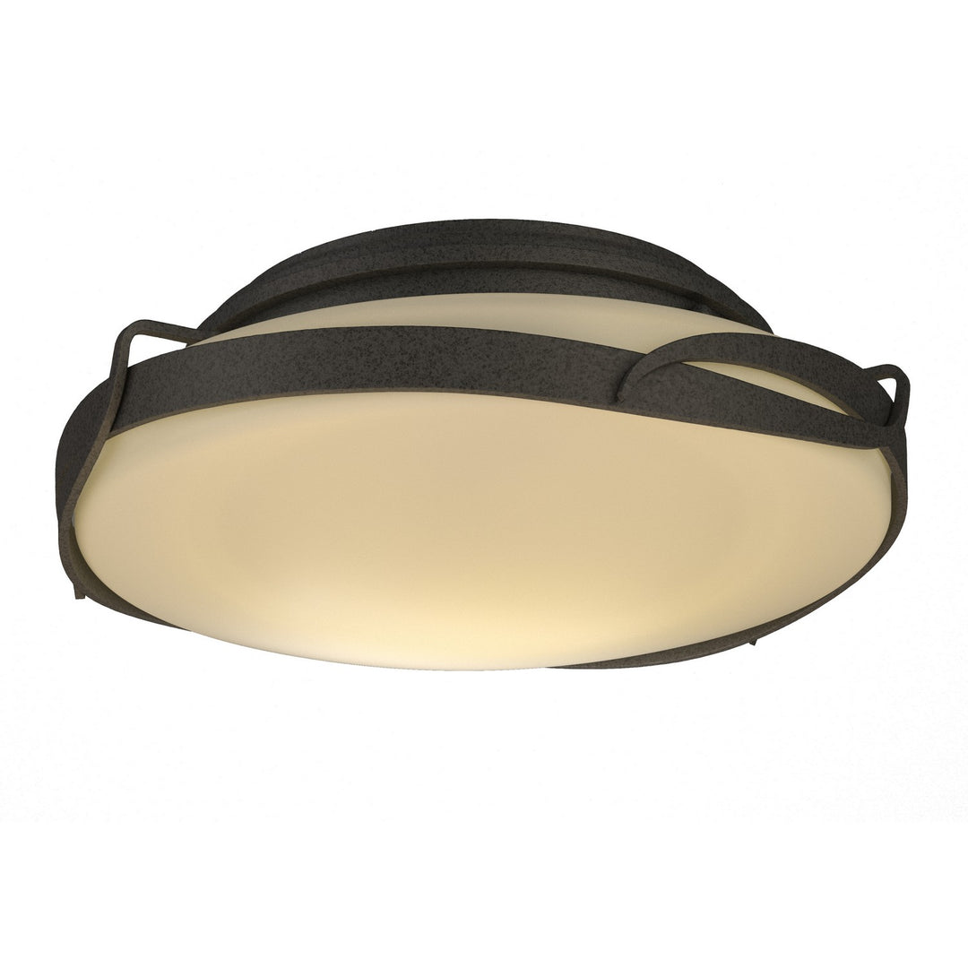 Hubbardton Forge Canada - 126740-SKT-20-GG0097 - Two Light Flush Mount - Flora - Natural Iron