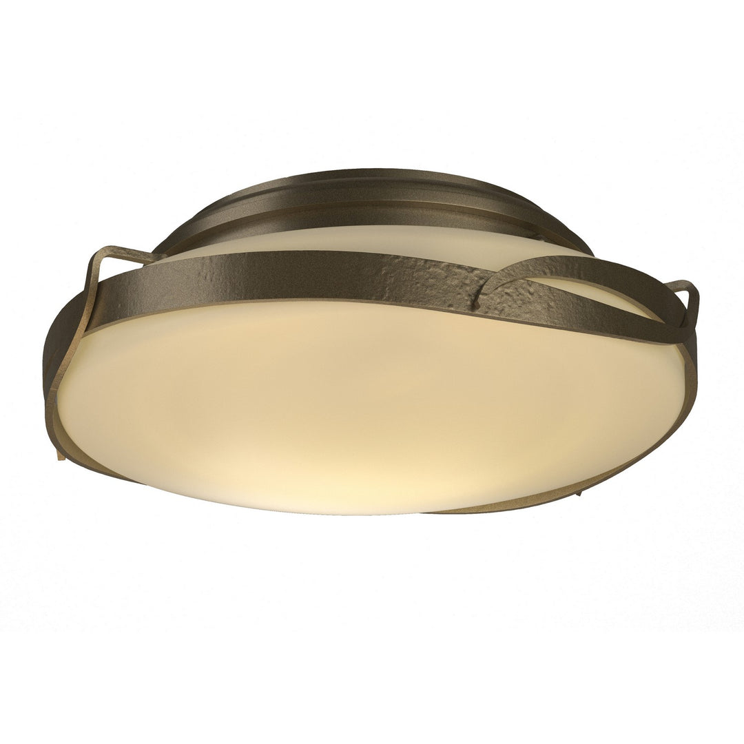 Hubbardton Forge Canada - 126740-SKT-84-GG0097 - Two Light Flush Mount - Flora - Soft Gold