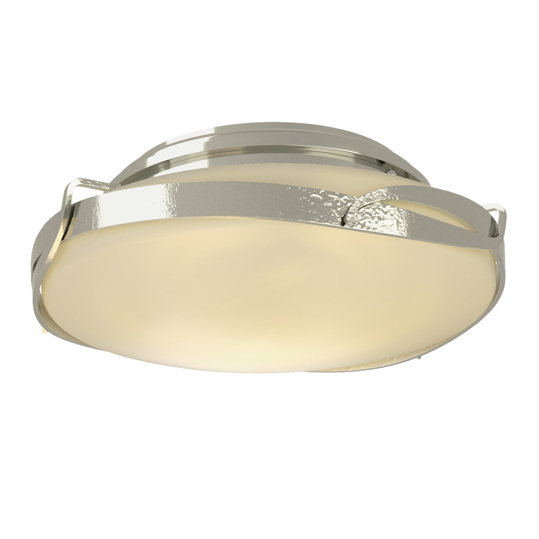 Hubbardton Forge Canada - 126740-SKT-85-GG0097 - Two Light Flush Mount - Flora - Sterling