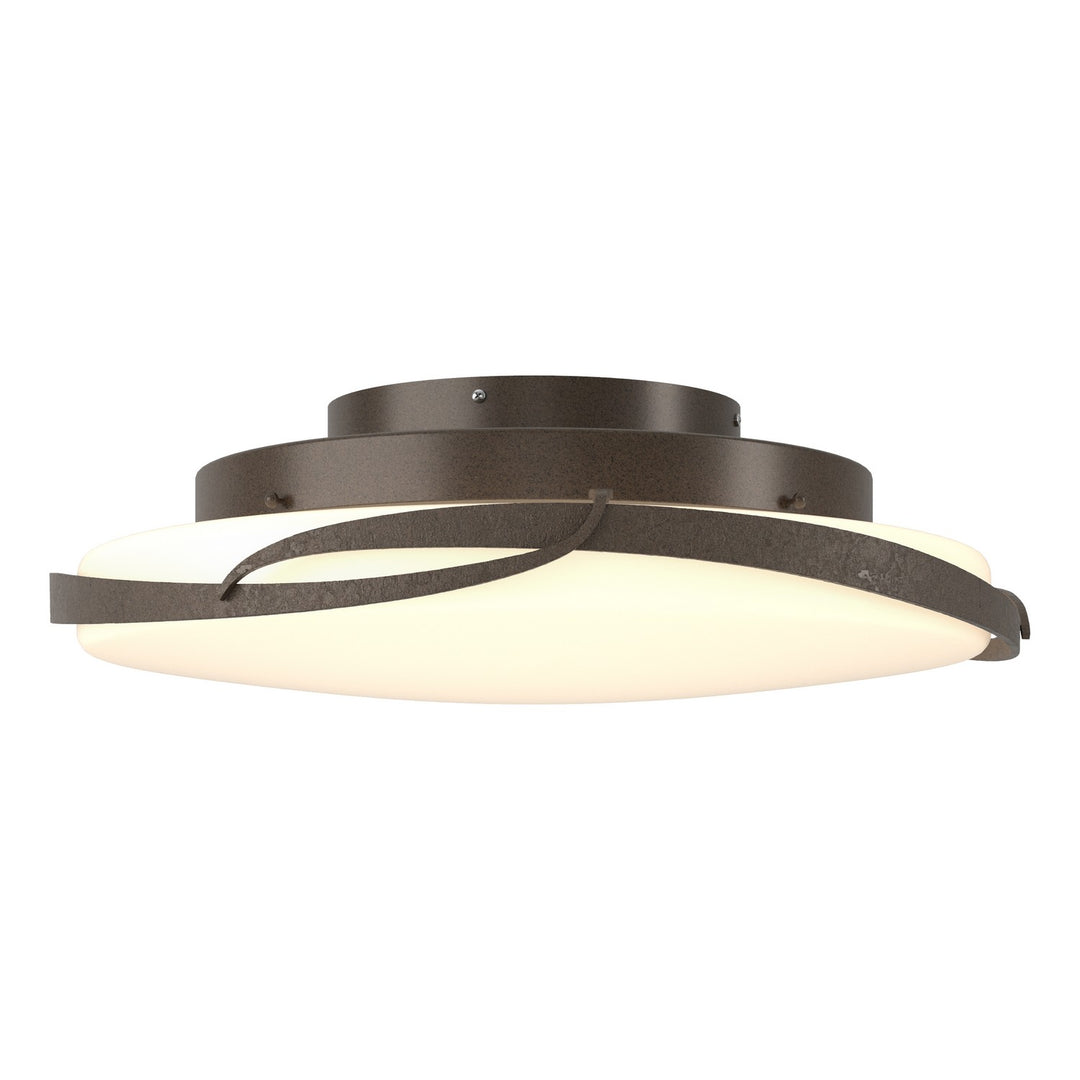 Hubbardton Forge Canada - 126742-LED-05-GG0437 - LED Semi-Flush Mount - Flora - Bronze