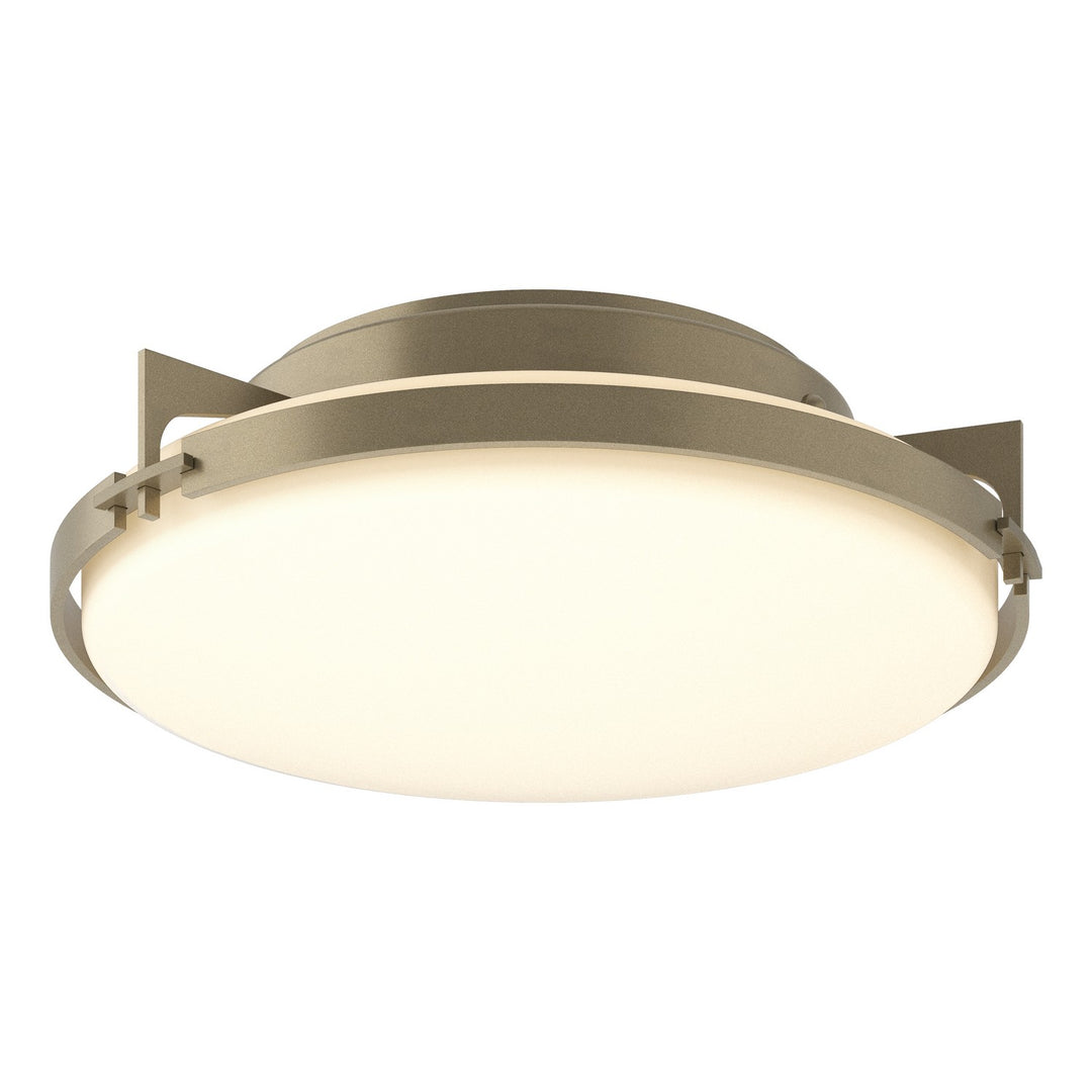 Hubbardton Forge Canada - 126745-SKT-84-GG0097 - Two Light Flush Mount - Metra - Soft Gold