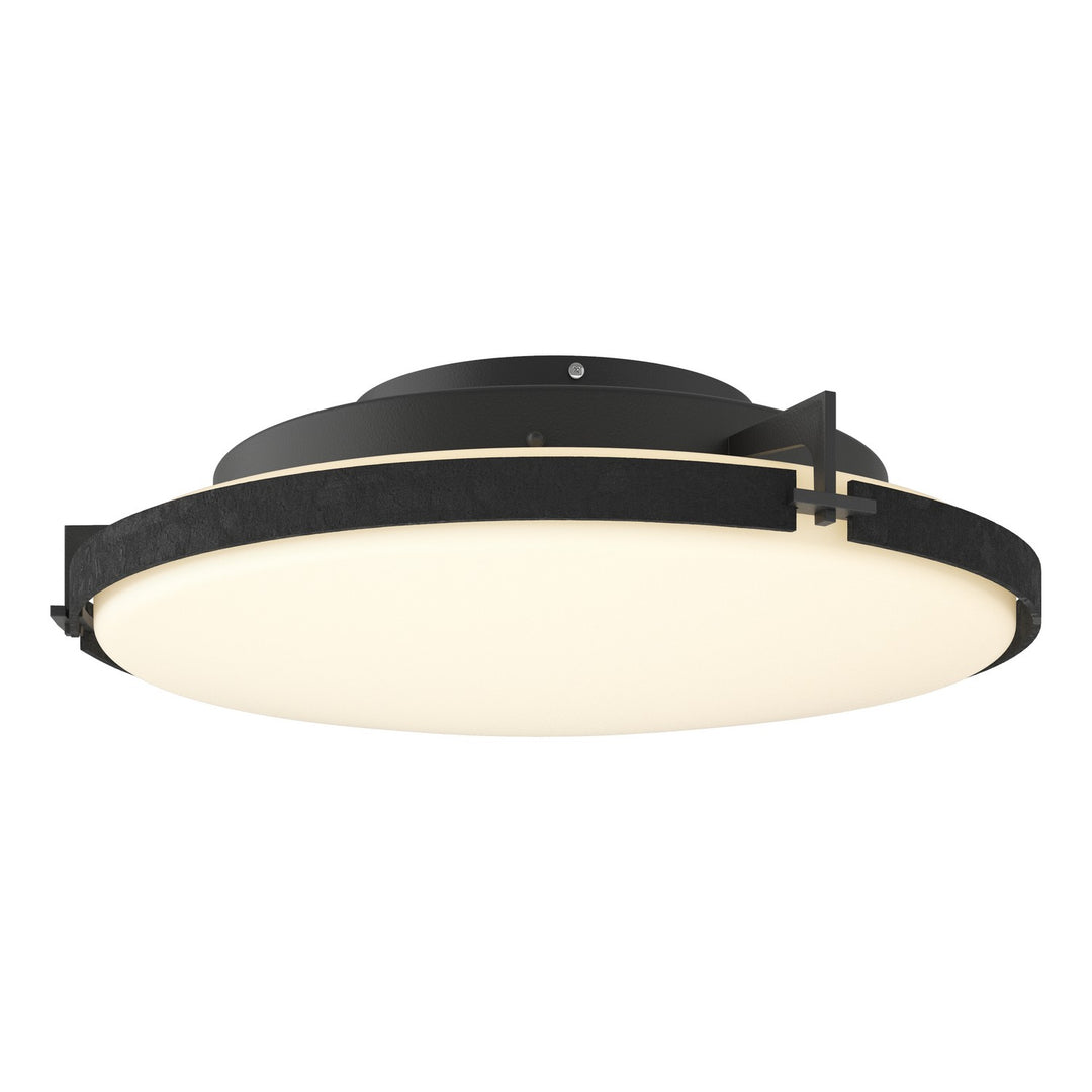 Hubbardton Forge Canada - 126747-LED-10-GG0437 - LED Semi-Flush Mount - Metra - Black