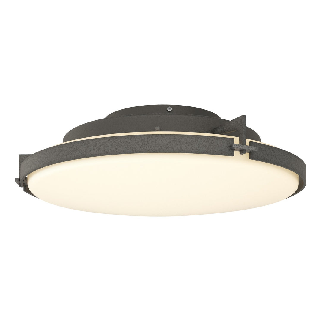Hubbardton Forge Canada - 126747-LED-20-GG0437 - LED Semi-Flush Mount - Metra - Natural Iron