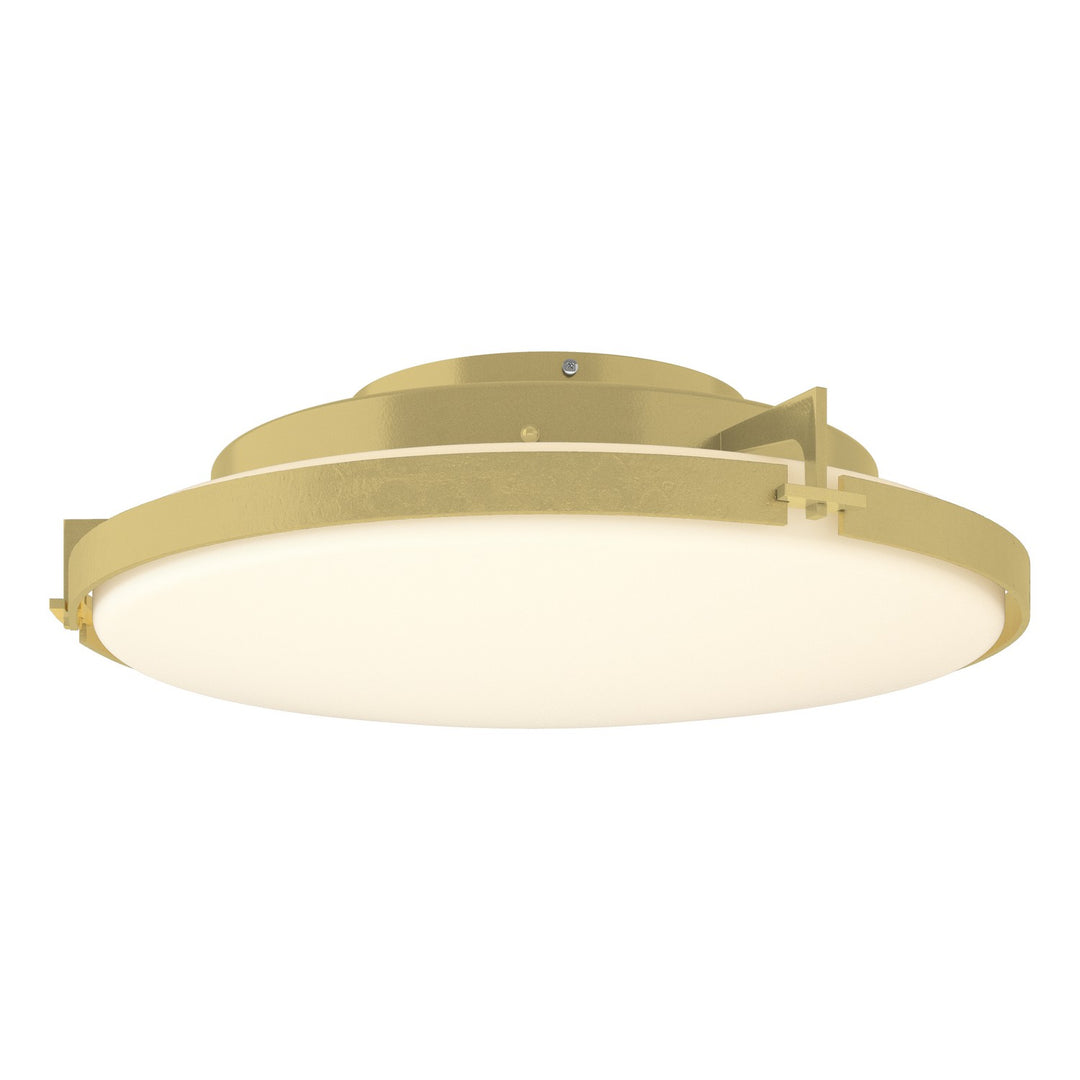 Hubbardton Forge Canada - 126747-LED-86-GG0437 - LED Flush Mount - Metra - Modern Brass