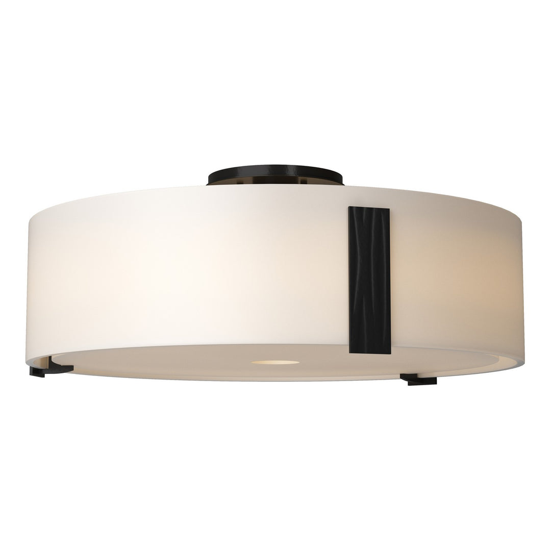 Impressions Three Light Semi-Flush Mount in Black - available from The Lighting Shoppe, trusted by Canadian homeowners