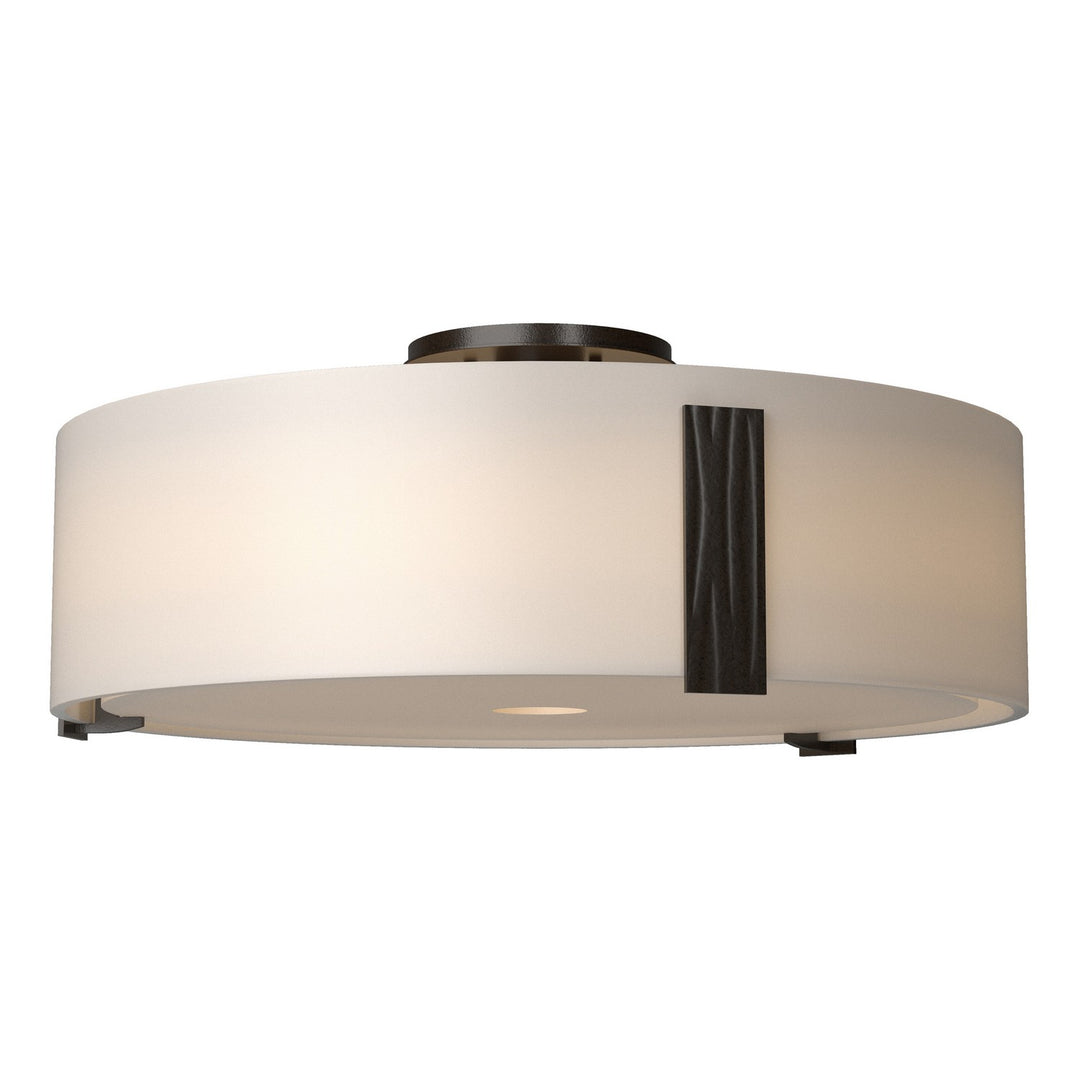 Impressions Three Light Semi Flush Mount in Oil Rubbed Bronze - available from The Lighting Shoppe, trusted by Canadian homeowners