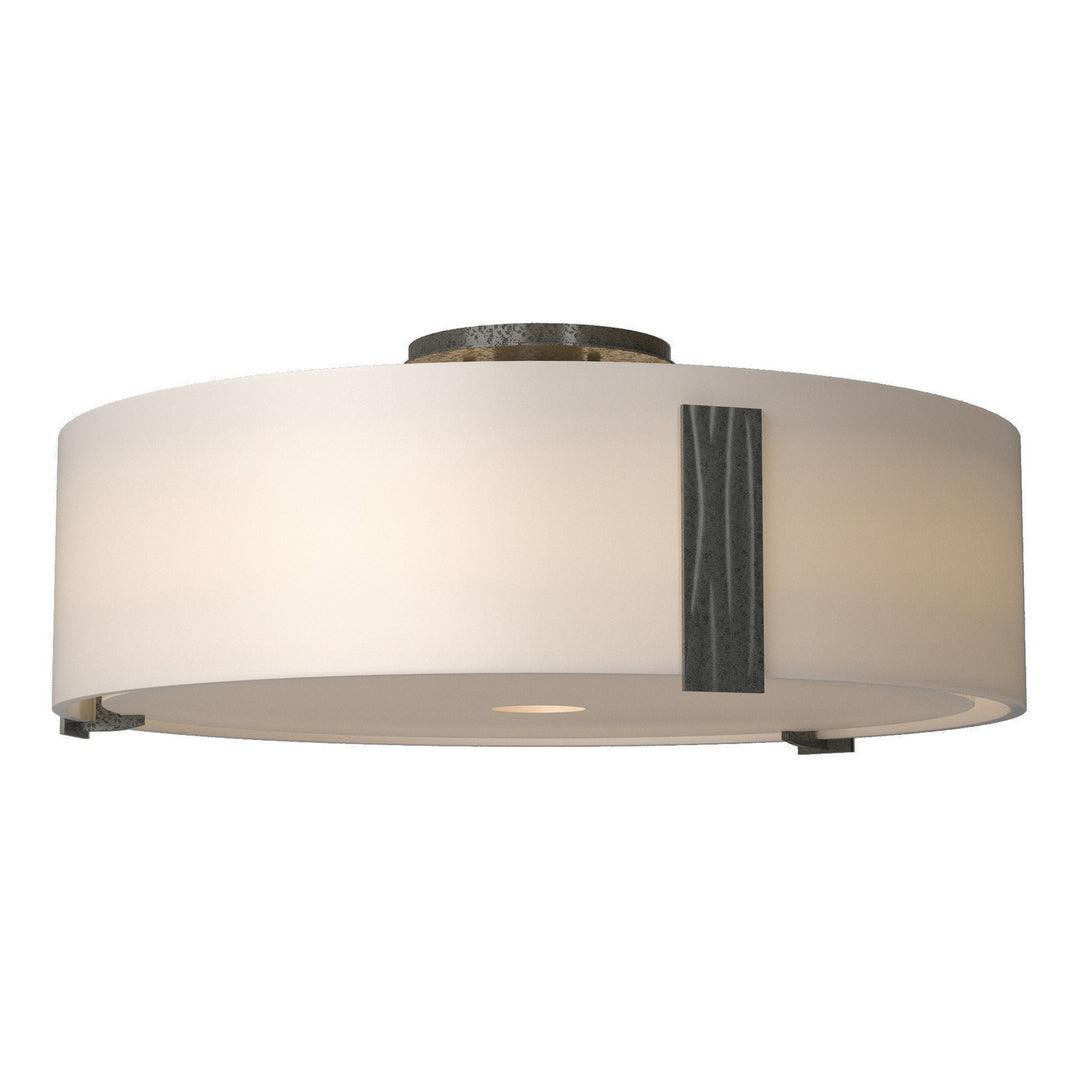 Impressions Three Light Semi-Flush Mount in Natural Iron - available from The Lighting Shoppe, trusted by Canadian homeowners