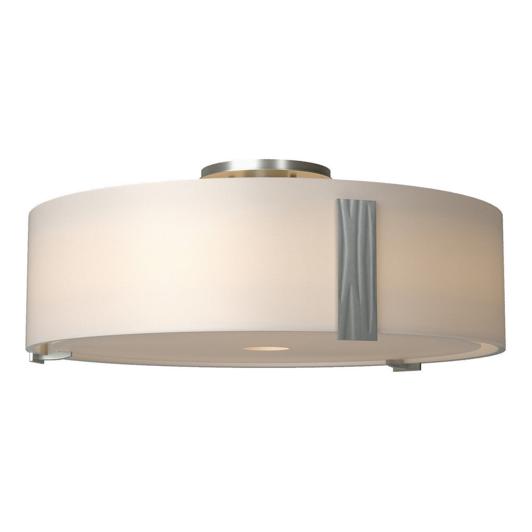Impressions Three Light Semi-Flush Mount in Vintage Platinum - available from The Lighting Shoppe, trusted by Canadian homeowners