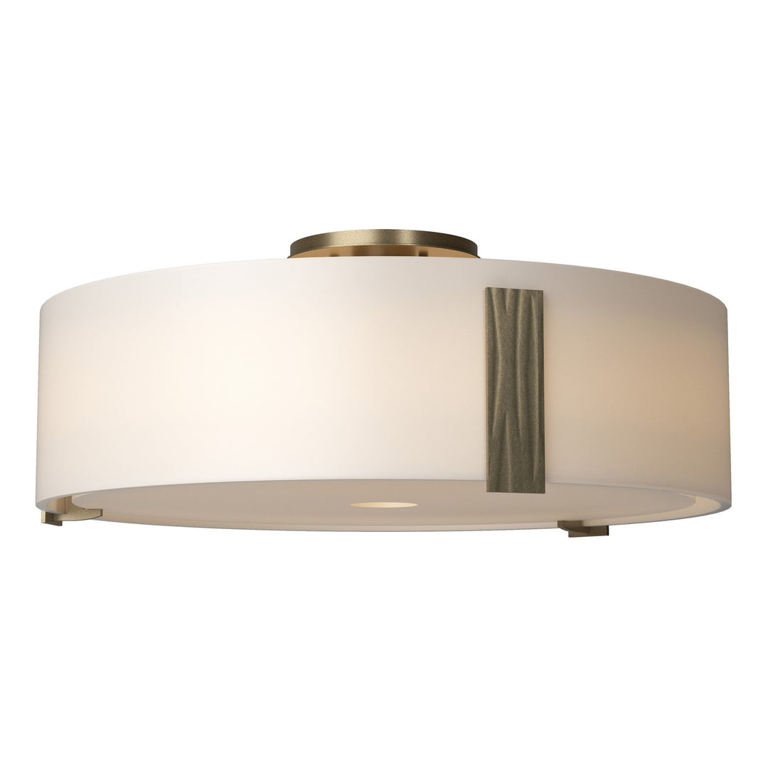 Impressions Three Light Semi-Flush Mount in Soft Gold - available from The Lighting Shoppe, trusted by Canadian homeowners