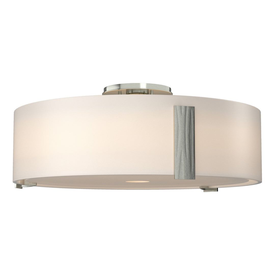 Impressions Three Light Semi-Flush Mount in Sterling - available from The Lighting Shoppe, trusted by Canadian homeowners