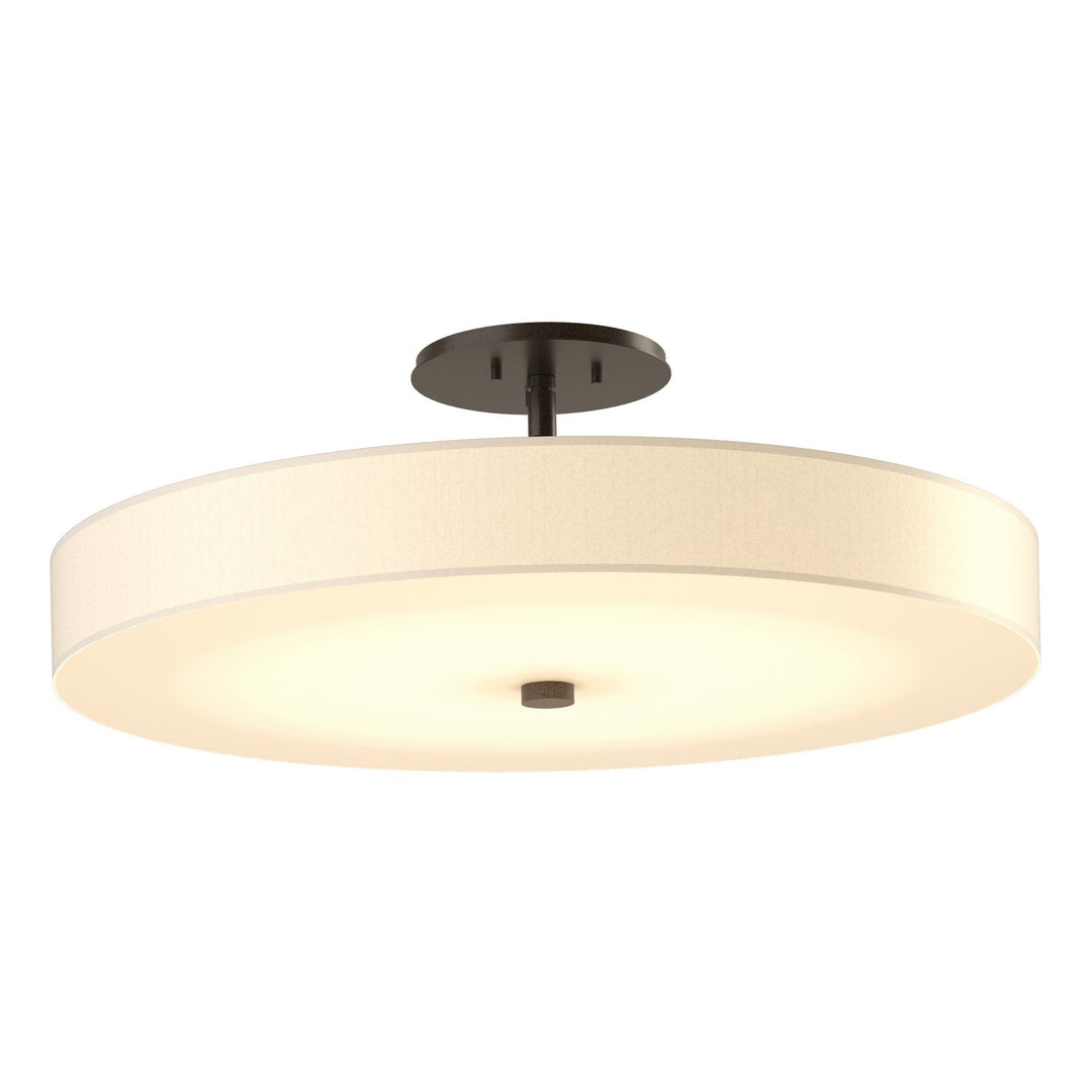 Hubbardton Forge Canada - 126805-LED-10-SH1970 - LED Semi-Flush Mount - Disq - Black