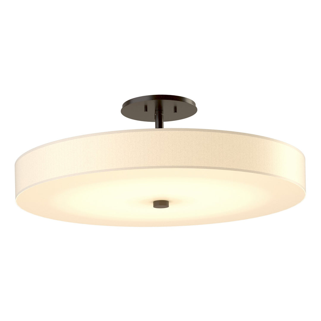 Hubbardton Forge Canada - 126805-LED-14-SH1970 - LED Semi-Flush Mount - Disq - Oil Rubbed Bronze
