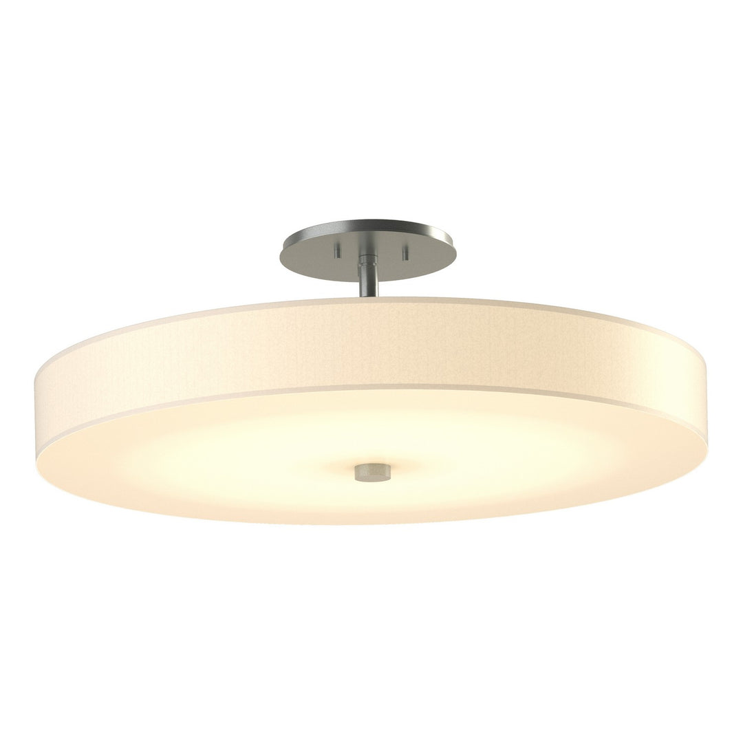 Hubbardton Forge Canada - 126805-LED-82-SH1970 - LED Semi-Flush Mount - Disq - Vintage Platinum