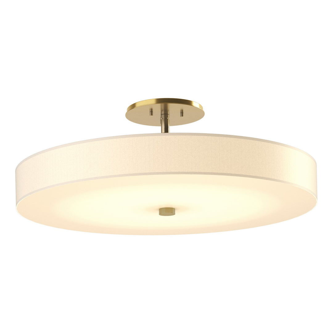 Hubbardton Forge Canada - 126805-LED-86-SH1970 - LED Semi-Flush Mount - Disq - Modern Brass