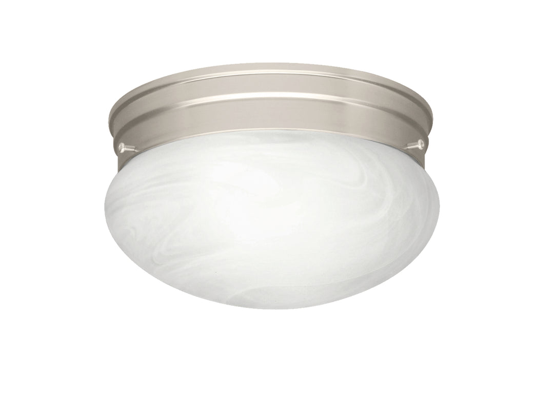 Kichler Canada - 8206NI - One Light Flush Mount - Ceiling Space - Brushed Nickel