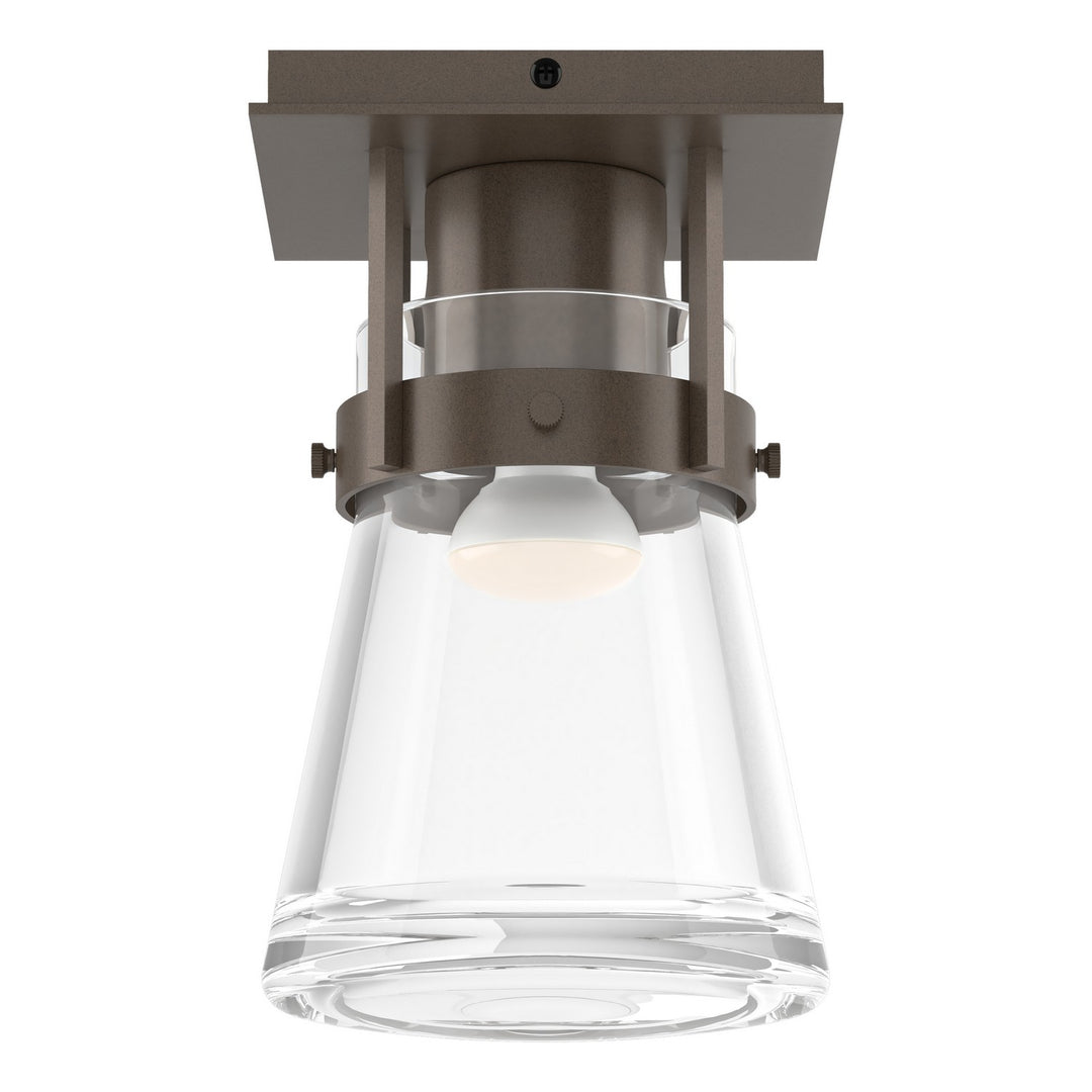 Hubbardton Forge Canada - 128705-SKT-05-ZM0467 - One Light Semi-Flush Mount - Erlenmeyer - Bronze
