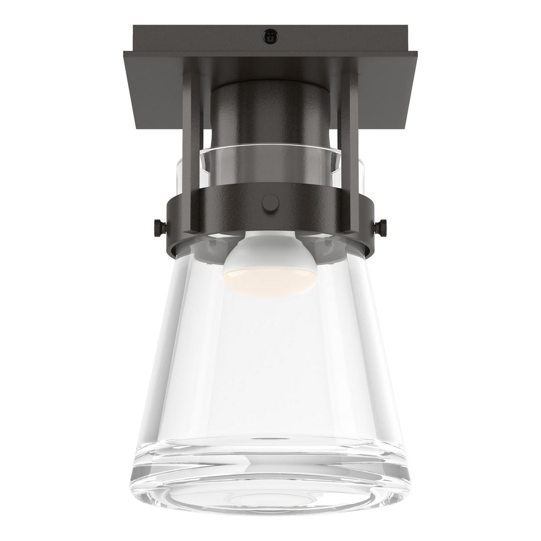 Hubbardton Forge Canada - 128705-SKT-14-ZM0467 - One Light Semi-Flush Mount - Erlenmeyer - Oil Rubbed Bronze