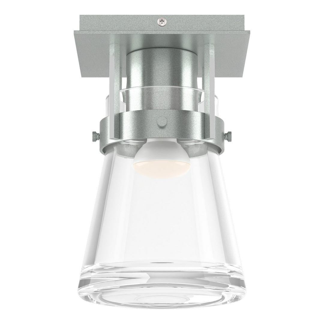 Hubbardton Forge Canada - 128705-SKT-82-ZM0467 - One Light Semi-Flush Mount - Erlenmeyer - Vintage Platinum