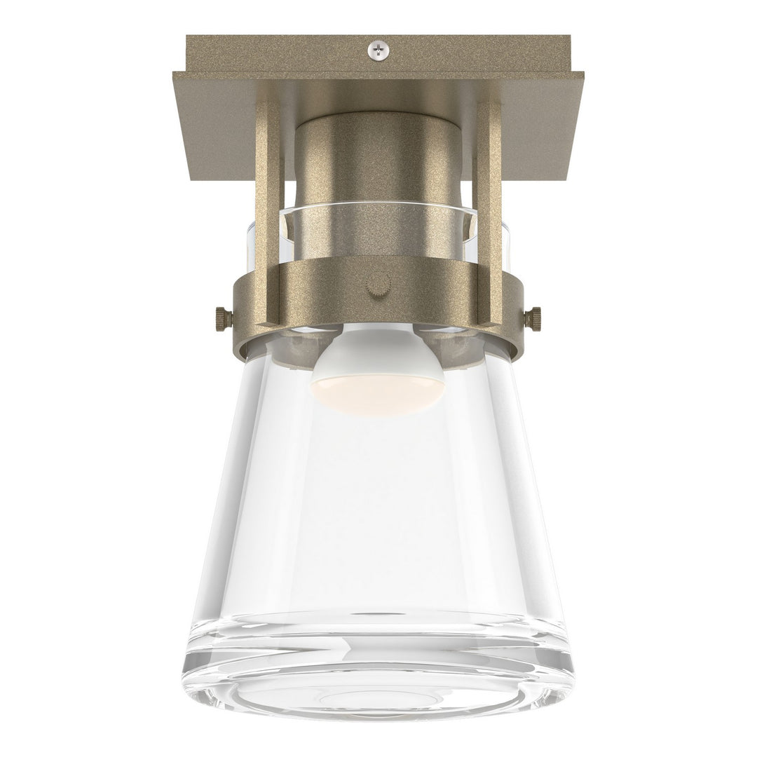 Hubbardton Forge Canada - 128705-SKT-84-ZM0467 - One Light Semi-Flush Mount - Erlenmeyer - Soft Gold