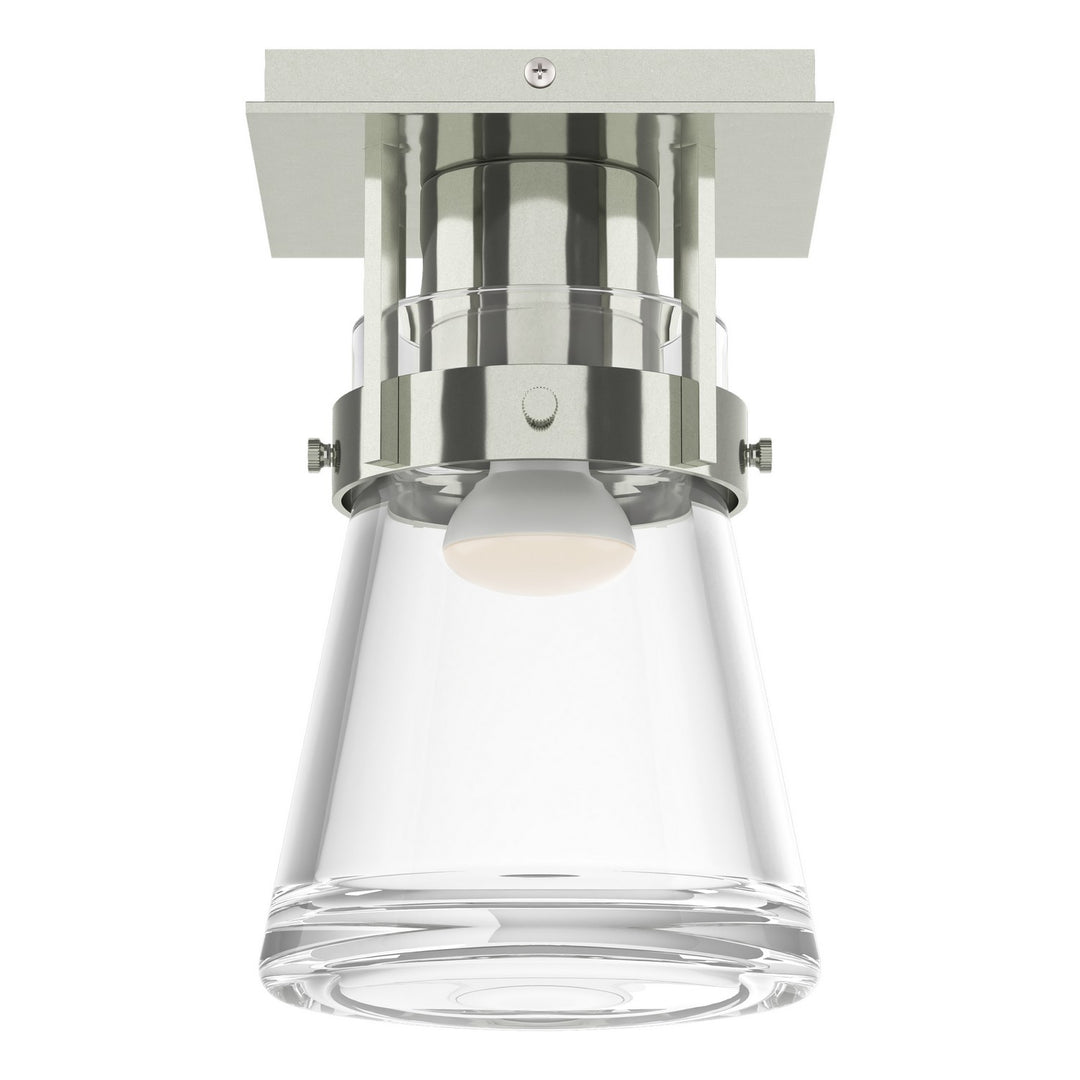 Hubbardton Forge Canada - 128705-SKT-85-ZM0467 - One Light Semi-Flush Mount - Erlenmeyer - Sterling