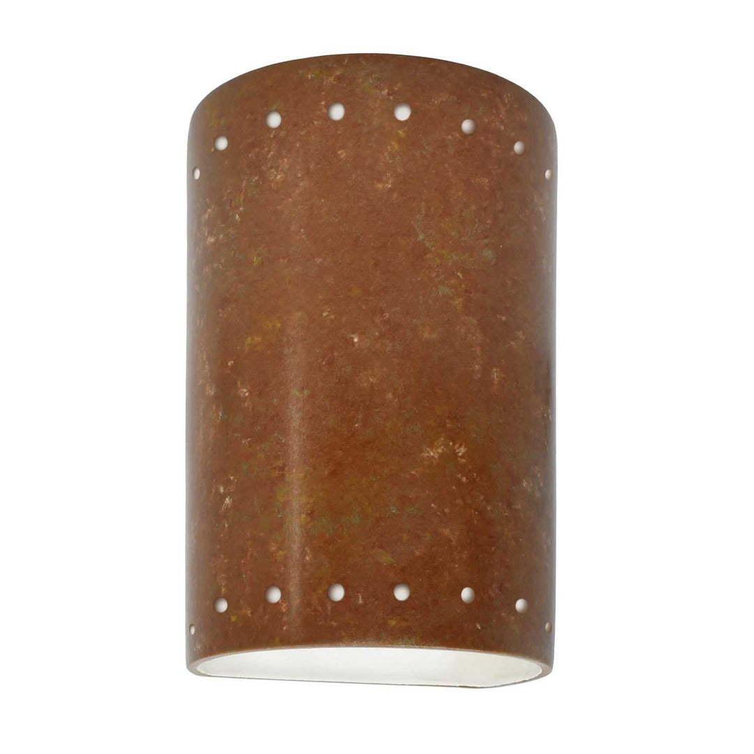 Ambiance Lantern in Rust Patina Justice Designs