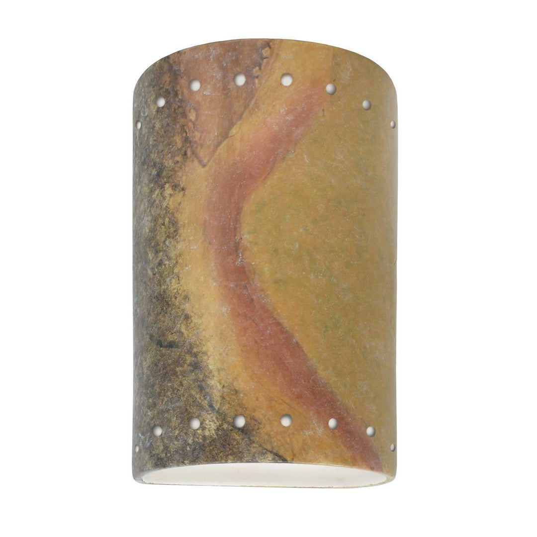 Ambiance Lantern in Harvest Yellow Slate Justice Designs