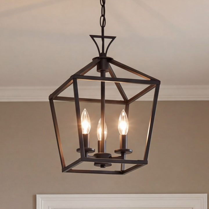Savoy House - 3-420-3-89 - Three Light Pendant - Townsend - Matte Black