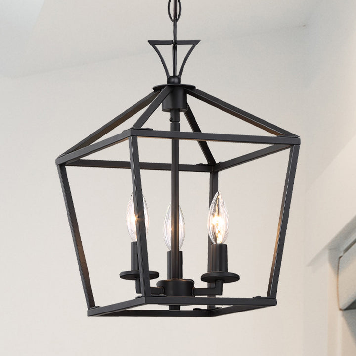 Savoy House - 3-420-3-89 - Three Light Pendant - Townsend - Matte Black
