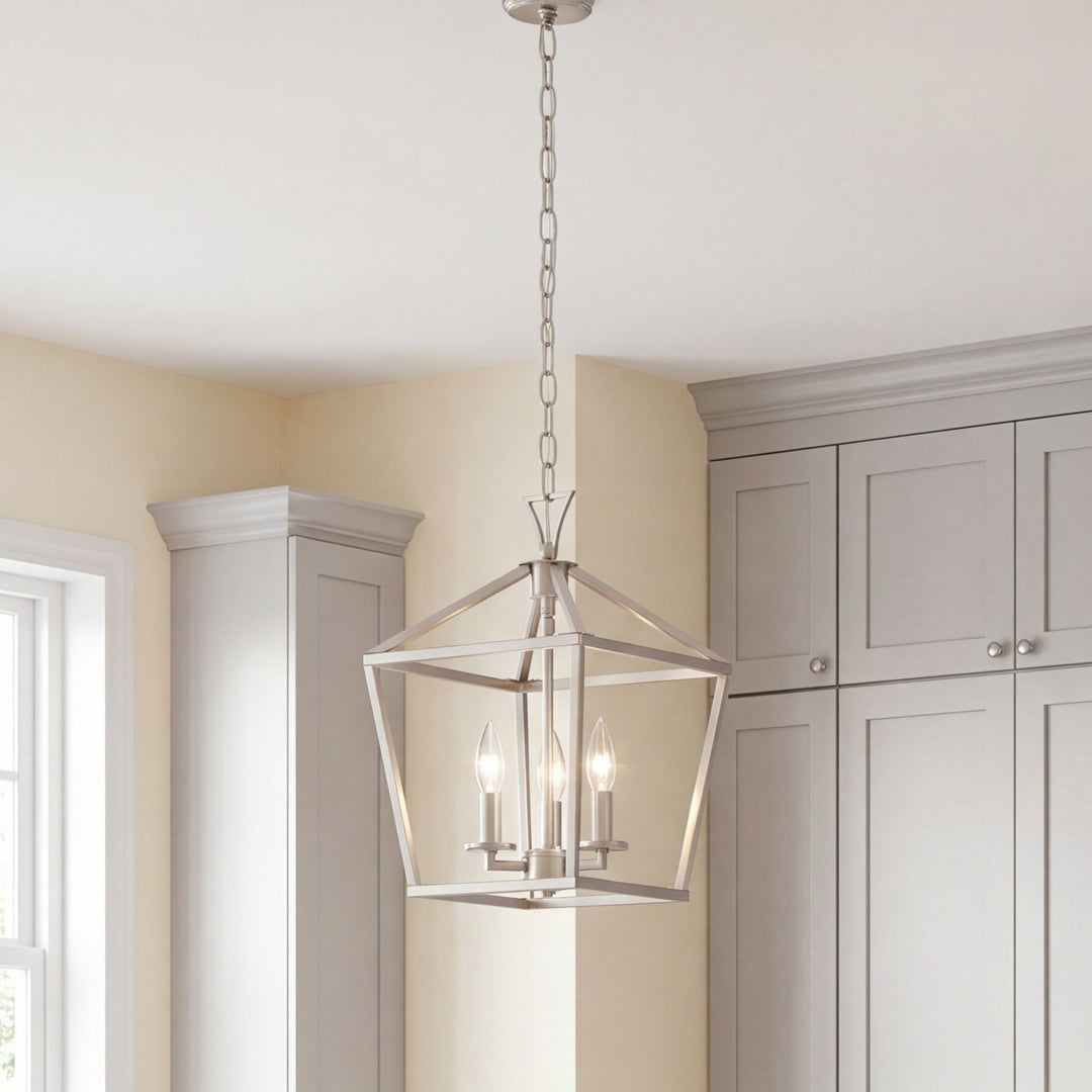 Savoy House - 3-420-3-SN - Three Light Pendant - Townsend - Satin Nickel