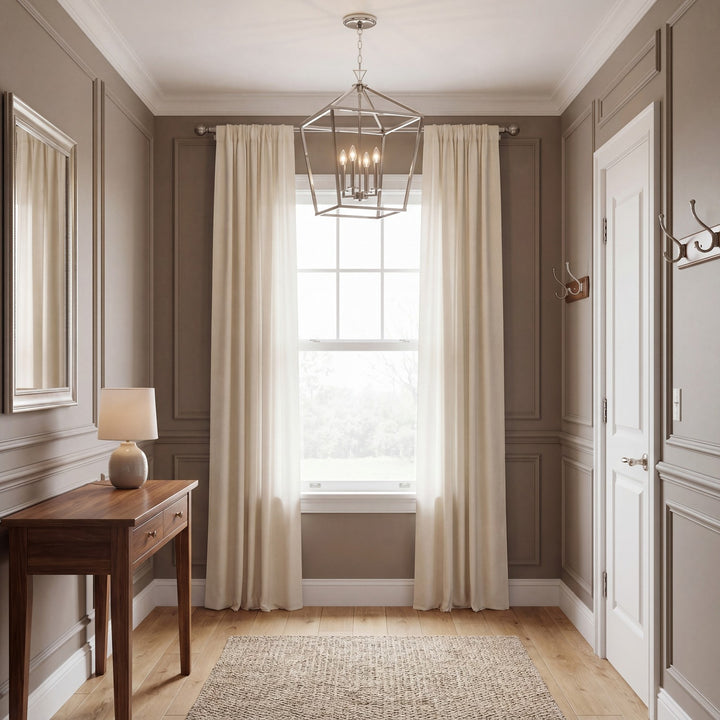 Savoy House - 3-421-4-109 - Four Light Pendant - Townsend - Polished Nickel
