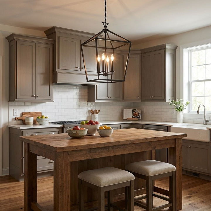 Savoy House - 3-421-4-89 - Four Light Pendant - Townsend - Matte Black