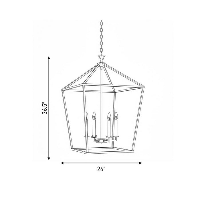 Savoy House - 3-422-6-44 - Six Light Pendant - Townsend - Classic Bronze