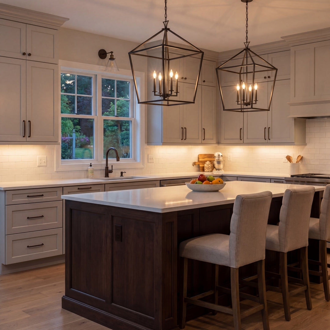 Savoy House - 3-422-6-44 - Six Light Pendant - Townsend - Classic Bronze