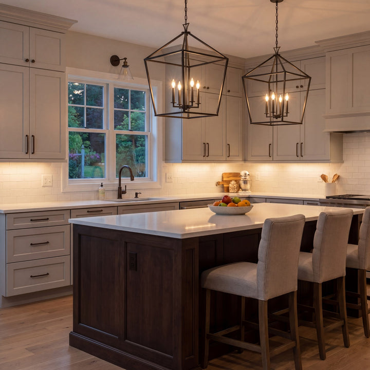 Savoy House - 3-422-6-44 - Six Light Pendant - Townsend - Classic Bronze