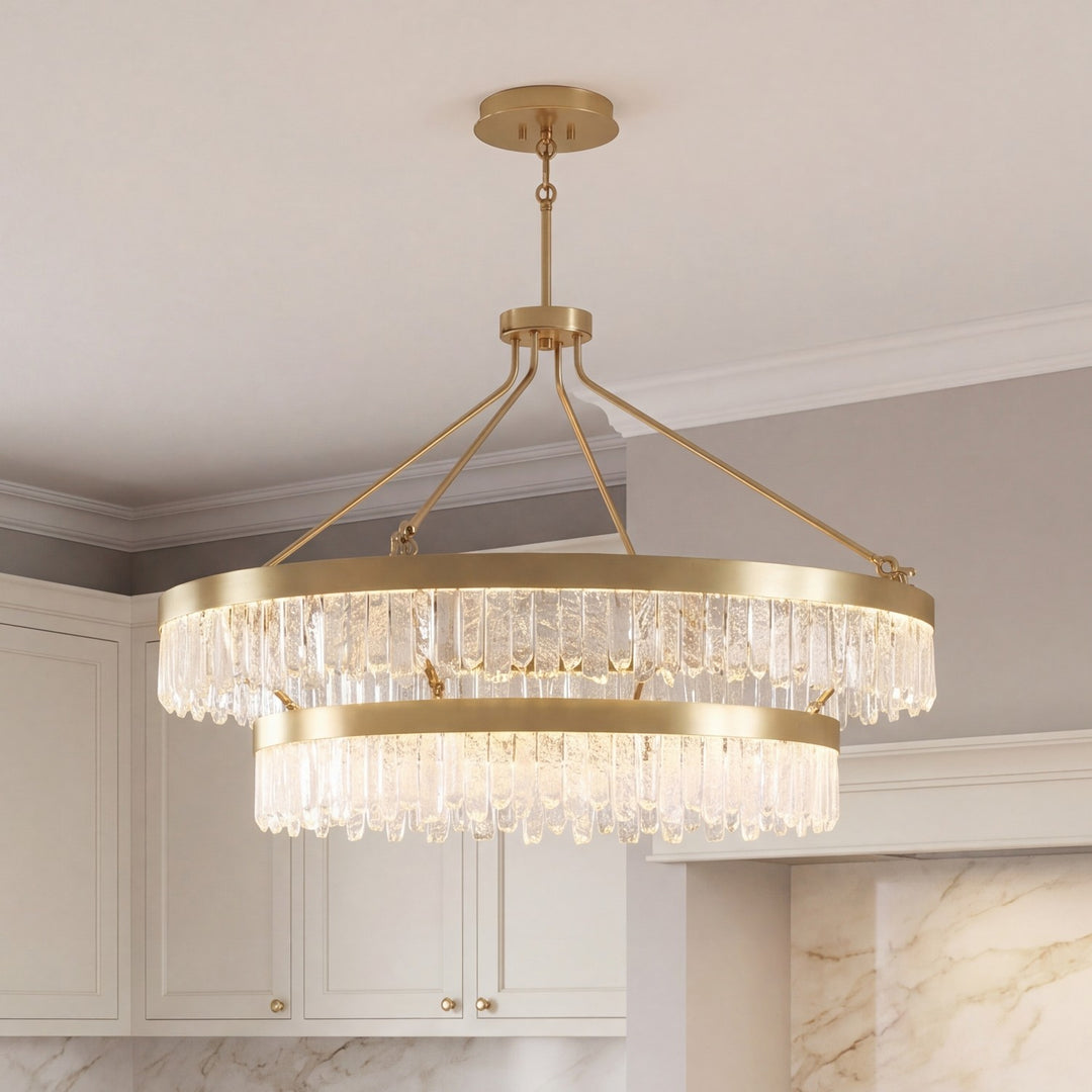 Savoy House - 7-1622-117-322 - LED Pendant - Landon - Warm Brass