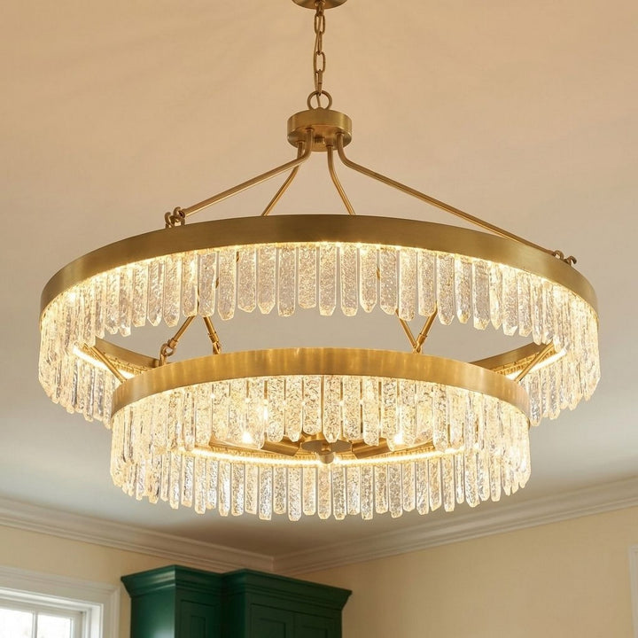 Savoy House - 7-1622-117-322 - LED Pendant - Landon - Warm Brass