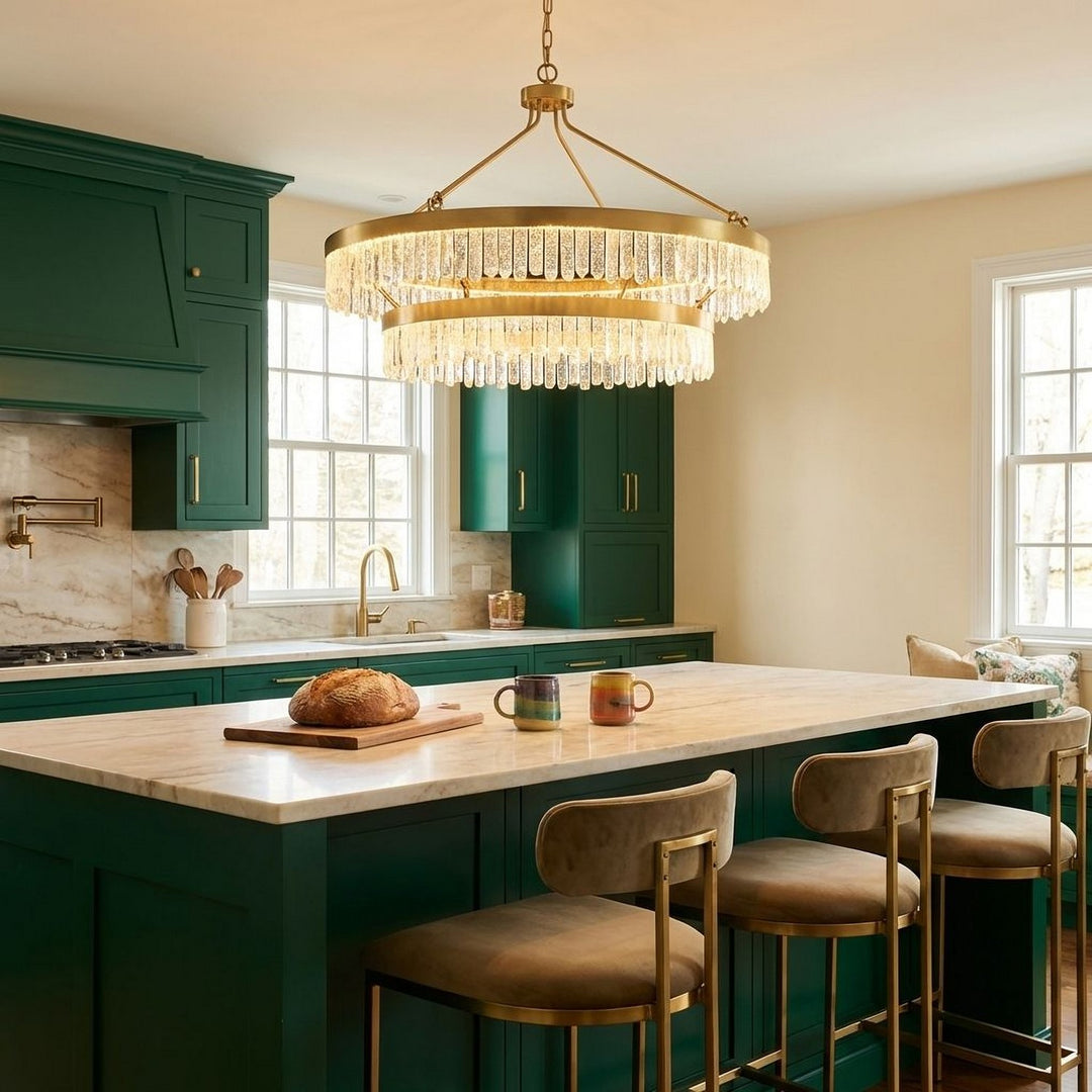 Savoy House - 7-1622-117-322 - LED Pendant - Landon - Warm Brass