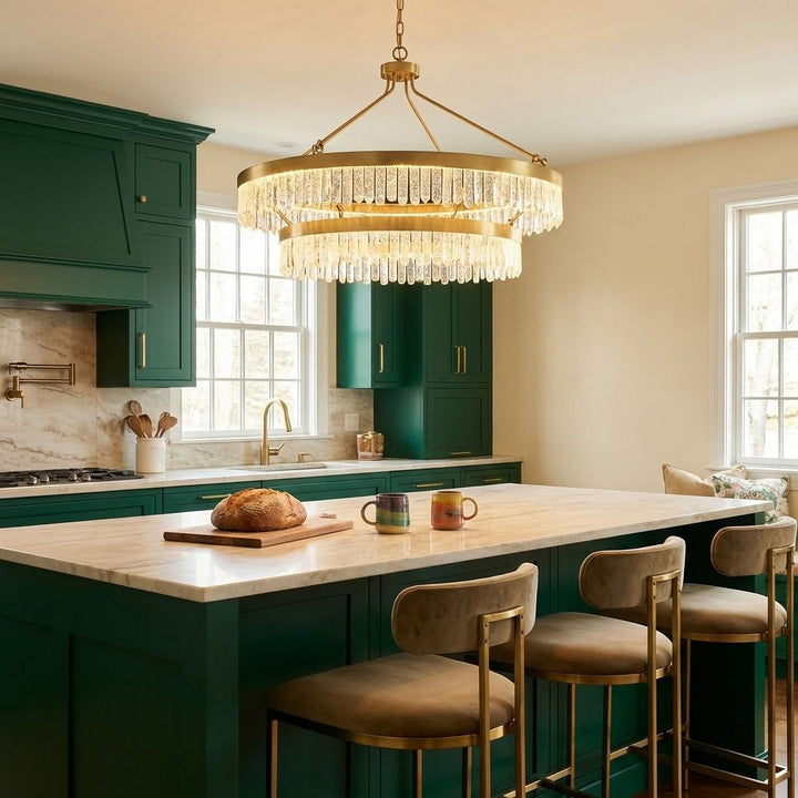 Savoy House - 7-1622-117-322 - LED Pendant - Landon - Warm Brass