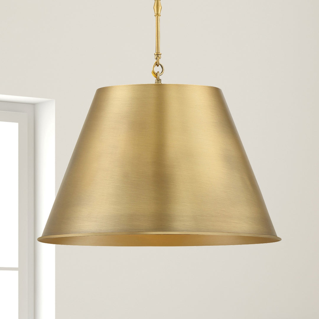 Savoy House - 7-231-1-322 - One Light Pendant - Alden - Warm Brass