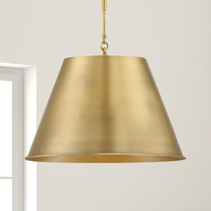 Savoy House - 7-231-1-322 - One Light Pendant - Alden - Warm Brass