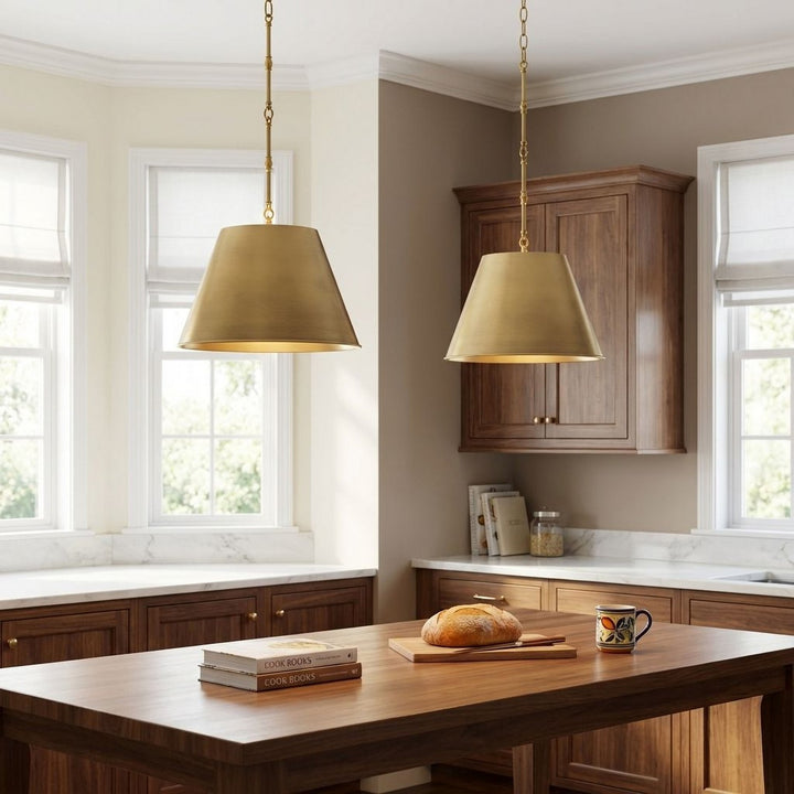 Savoy House - 7-231-1-322 - One Light Pendant - Alden - Warm Brass