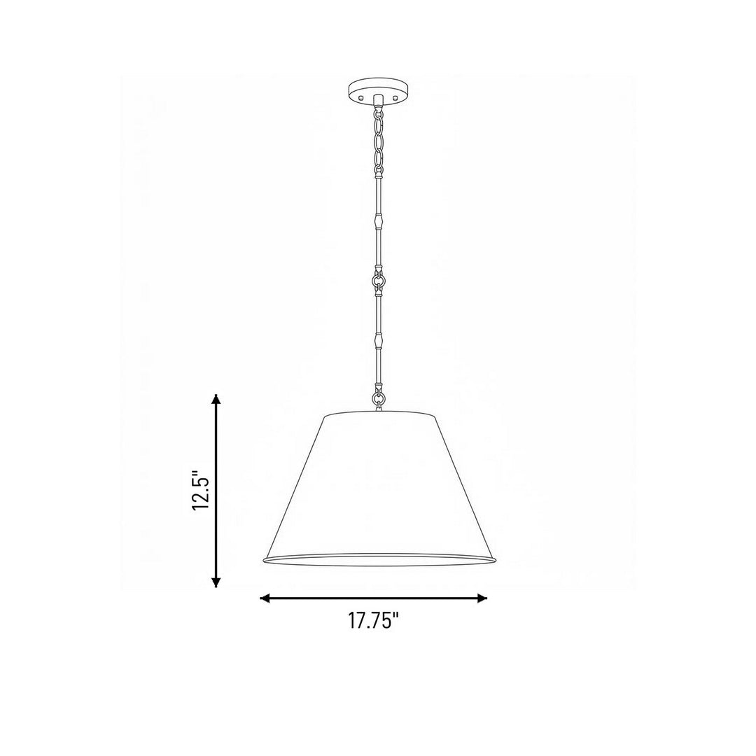 Savoy House - 7-231-1-89 - One Light Pendant - Alden - Matte Black