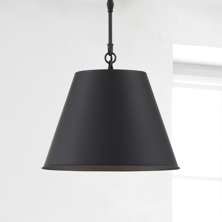 Savoy House - 7-232-1-89 - One Light Pendant - Alden - Matte Black