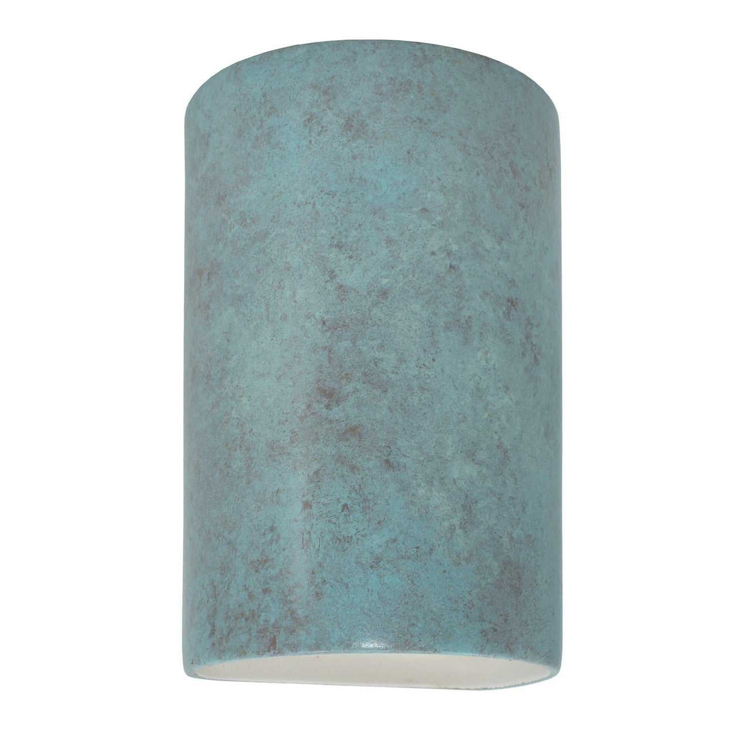 Ambiance LED Lantern in Verde Patina Justice Designs