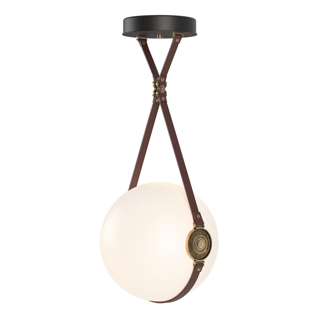 Hubbardton Forge Canada - 131042-LED-STND-10-27-LB-HF-GG0680 - LED Pendant - Derby - Black