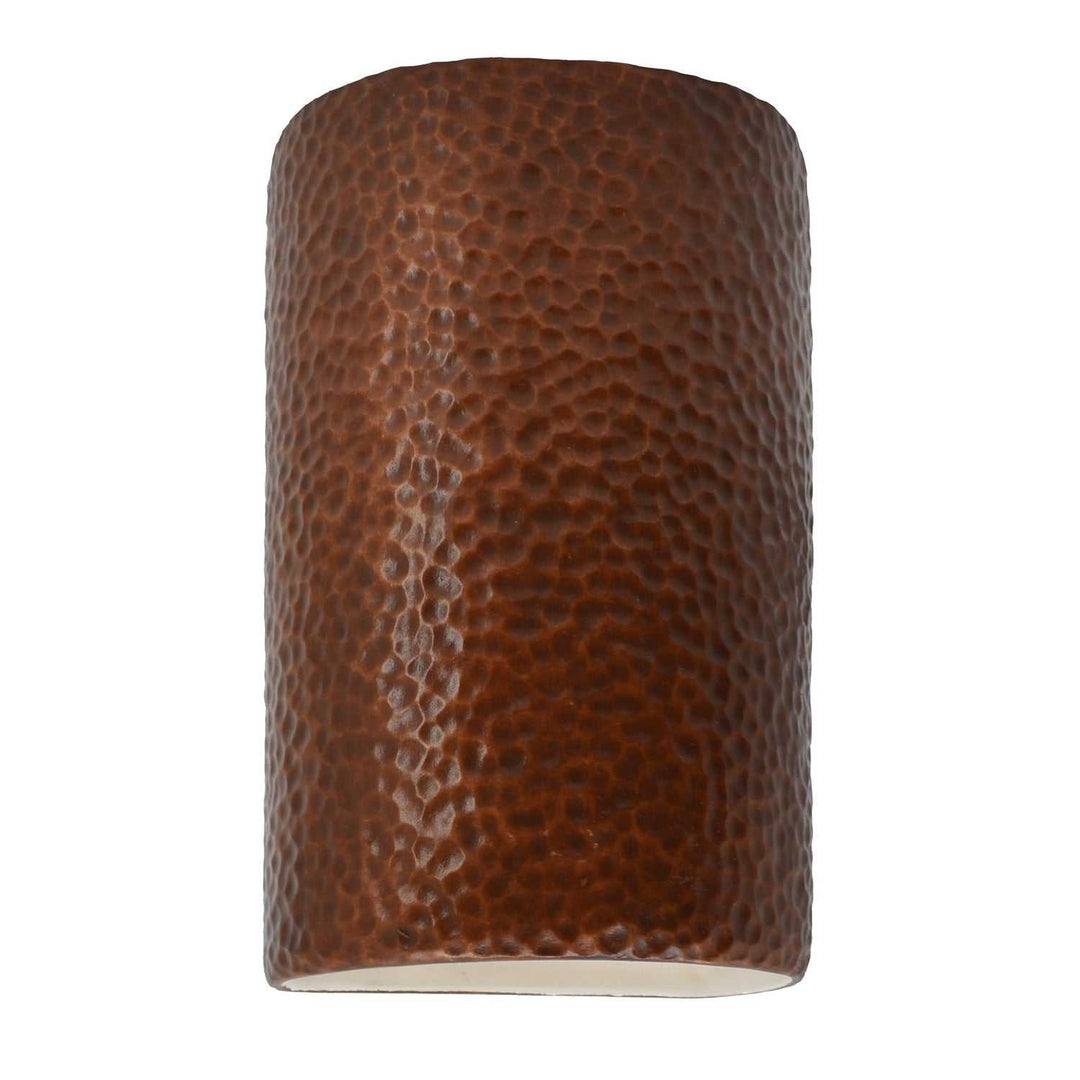 Ambiance Lantern in Hammered Copper Justice Designs