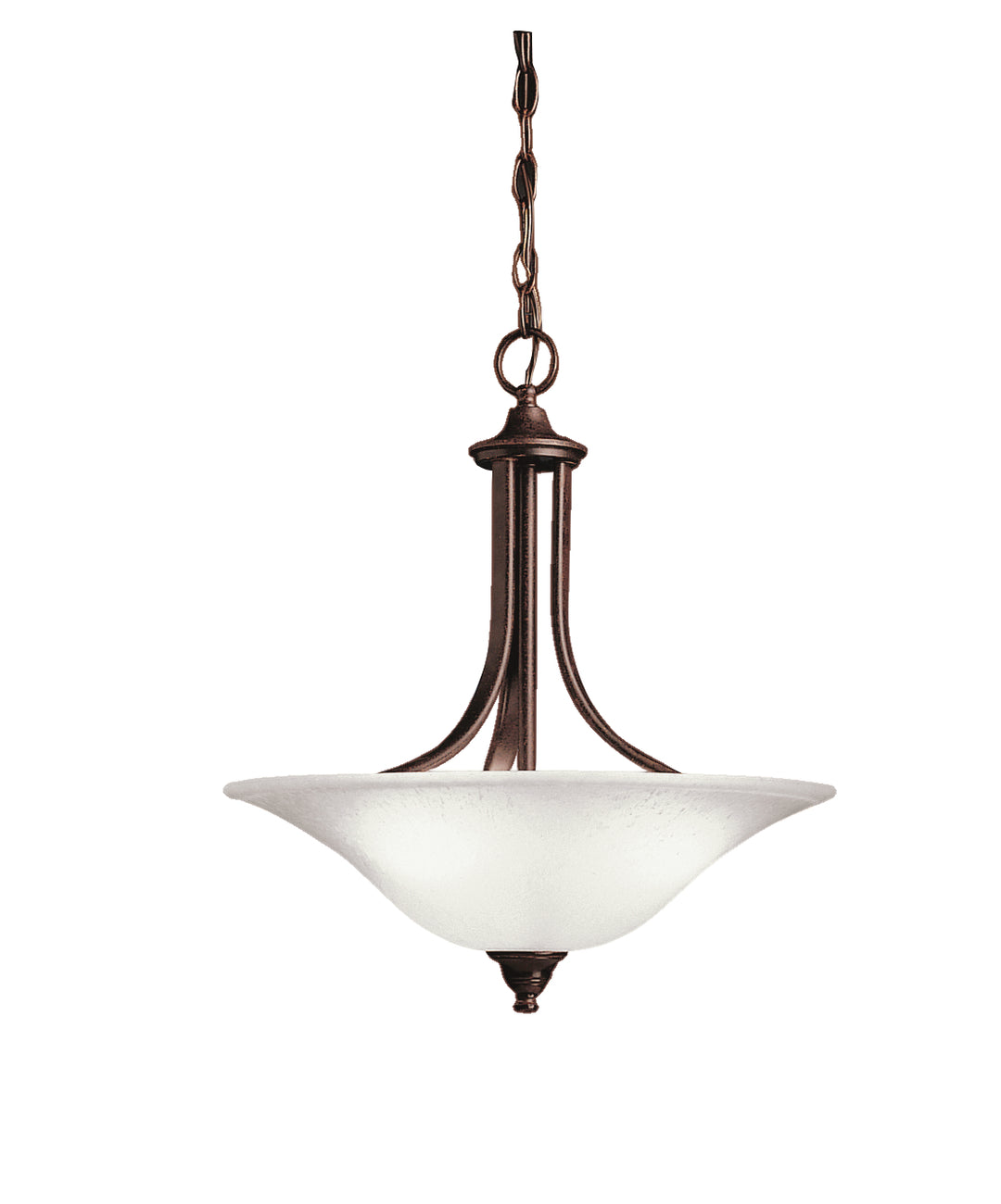 Kichler Canada - 3502TZ - Three Light Pendant/Semi Flush - Dover - Tannery Bronze