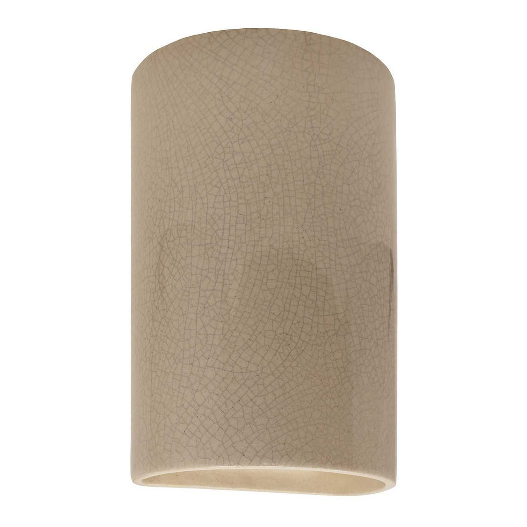 Ambiance LED Lantern in Sienna Brown Crackle Justice Designs