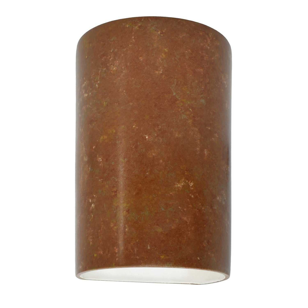 Ambiance LED Lantern in Rust Patina Justice Designs