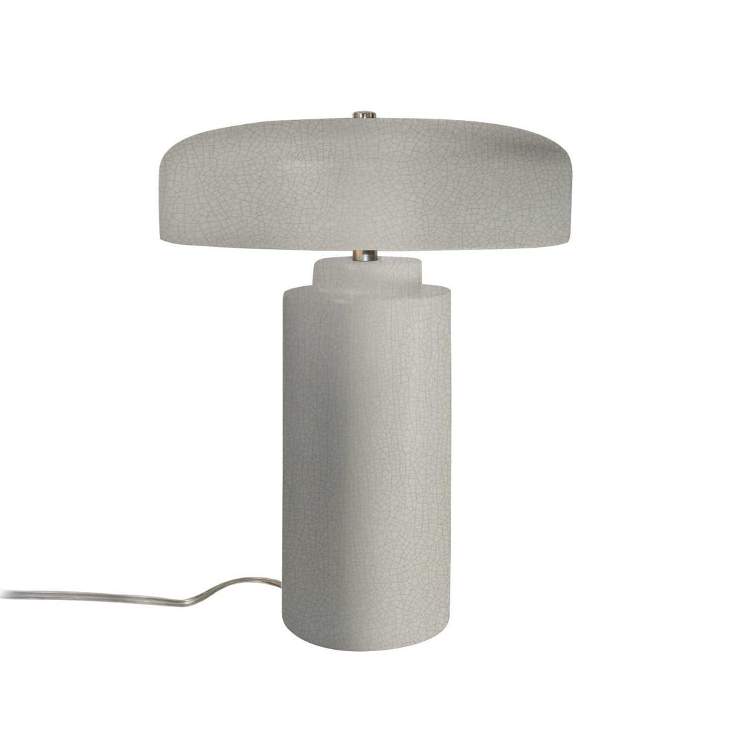 Portable Two Light Portable in White Crackle Justice Designs